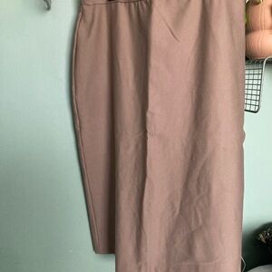 Ricki's Classic Tan Pencil Skirt
